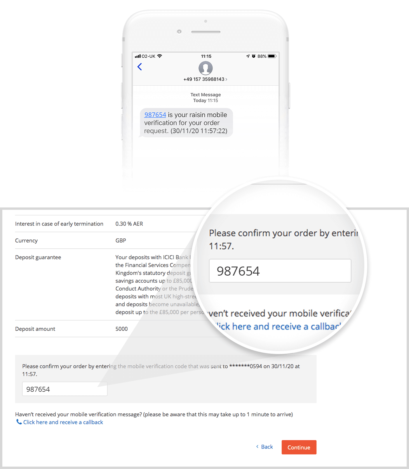 Verify your application